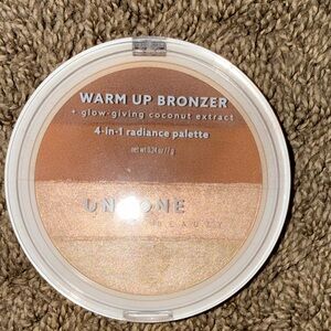 Undone beauty Warm Up Bronzer Palette - swatched once